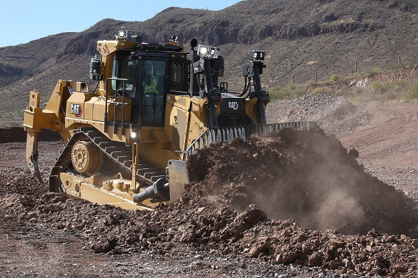 D9 : un nouveau bulldozer Caterpillar !