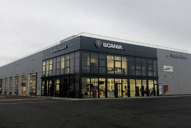 De nouveaux locaux pour Scania Alsace Strasbourg Nord