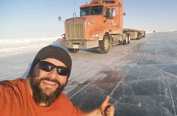 Interview : Steve. Conduire sur une route de glace !