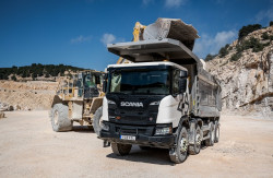 G 540 : le nouveau camion de chantier signé Scania