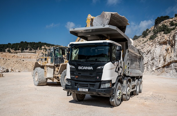 G 540 : le nouveau camion de chantier signé Scania