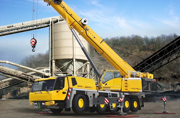 Du nouveau pour les grues tout-terrain Grove à 4 et 5 essieux