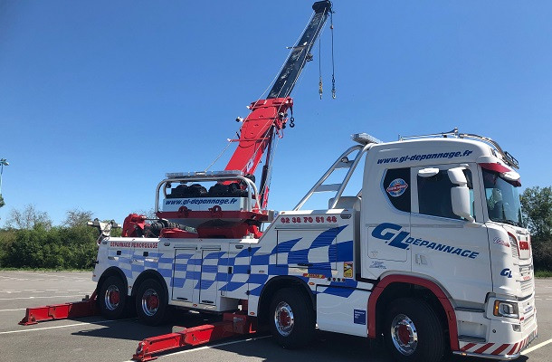 Un Scania personnalisé pour GL Dépannage