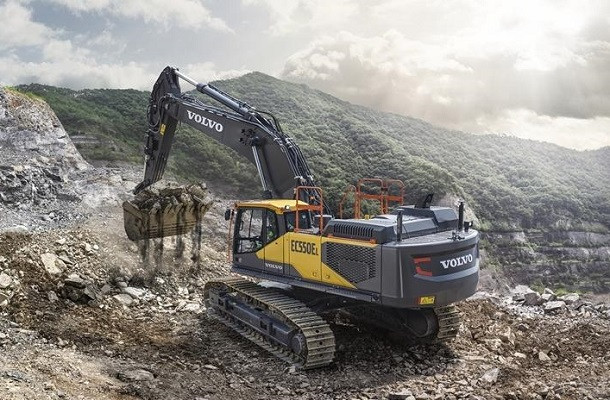 EC530E et EC550E : les deux nouvelles pelles Volvo de 50 tonnes