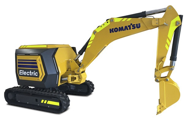 Bientôt une mini-pelle Komatsu radiocommandée ?