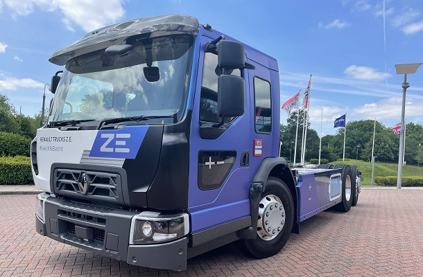 Camions électriques : nouveau D WIDE Renault Trucks à cabine surbaissée