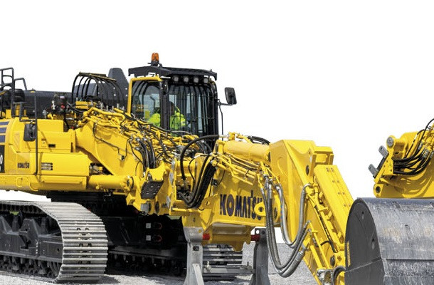 Démolition : nouveau système de changement de flèche Komatsu