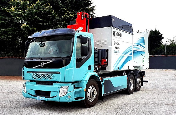 Nord Engineering apre la flotta a un Volvo FE Electric da impiegare nella raccolta rifiuti