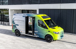 Prototype Sustaineer : un utilitaire Mercedes 100% électrique