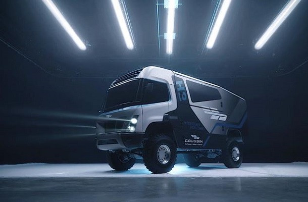 Gaussin conçoit un camion 100% hydrogène pour le Dakar