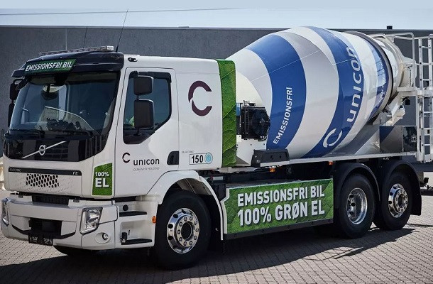 Volvo Trucks et Unicon : pour le transport de béton sans émission