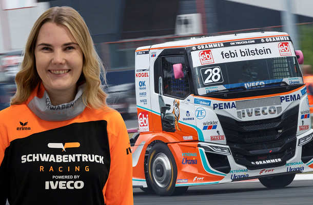 Emma Mäkinen, pilote du team Schwabentruck
