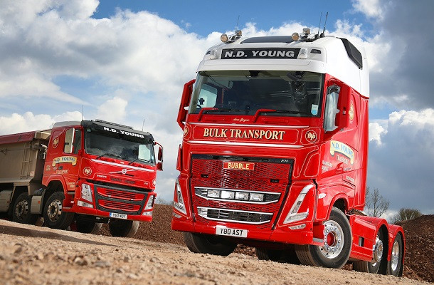 New Volvo FH 540 set to deliver significant fuel savings for N D Young Transport
