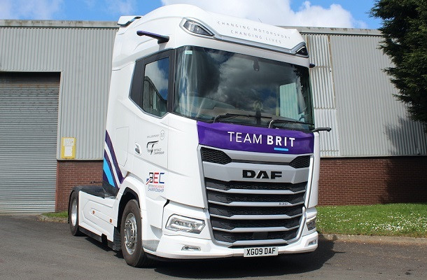 Transport industry comes together to support Team BRIT racing