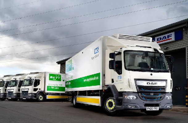 NHS supply chain piloting fully electric trucks