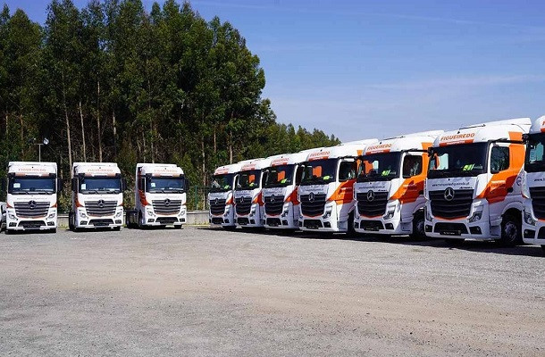 TRANSPORTES ÁLVARO FIGUEIREDO REFORÇA FROTA COM 20 MERCEDES-BENZ ACTROS