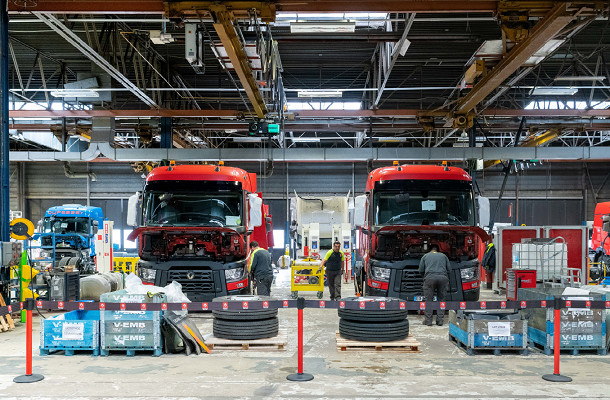 Nouveauté chez Renault Trucks : la Used Parts Factory