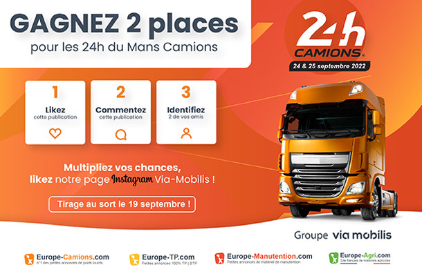24h Camions du Mans : gagnez vos places !