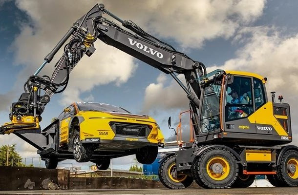 Volvo CE teste une solution de dépannage pour les rallycross électriques
