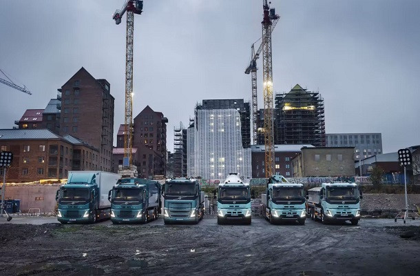 Volvo présente ses nouveaux porteurs électriques