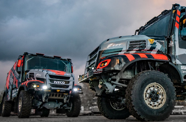 Rallye raid Dakar 2023 : deux équipes pour Iveco