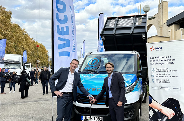 Iveco s'associe à Iziva pour ses solutions de recharge électrique