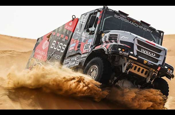 Janus van Kasteren (Iveco) gana el Dakar en la categoría de camiones