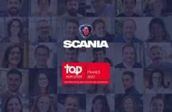 Scania certifié Top&nbsp;Employer 2023