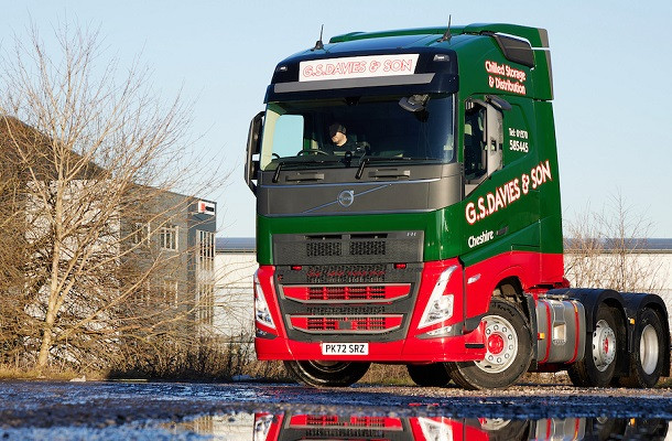 G.S. Davies & Son rewards its drivers with Volvo FH Globetrotter specified  for maximum comfort