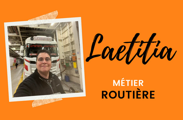 Interview : Laetitia, conductrice de poids lourd