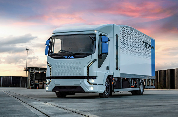 Tevva 7.5t electric truck now eligible for UK plug-in truck grant