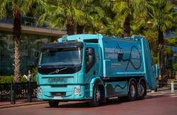 Un 1er poids lourd électrique Volvo a été livré en Afrique 