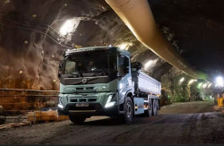 Des camions électriques Volvo dans les mines souterraines