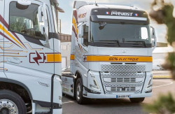 3 Volvo FH électriques pour le Groupe Prevost