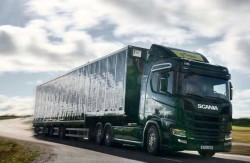 Scania teste un camion à énergie solaire !