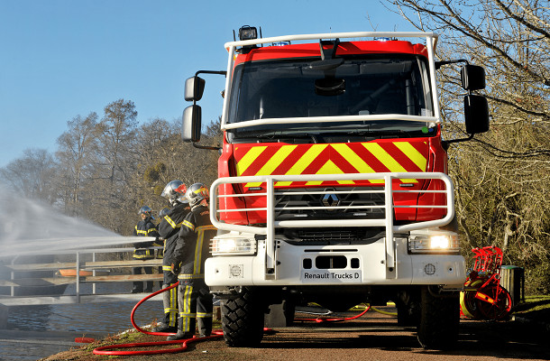 Renault Trucks expose ses véhicules de secours et d'incendie