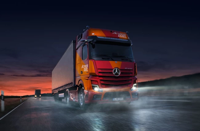 Mercedes dévoile son camion à pilotage automatique, le Future Truck 2025 -  Nouveautés Poids Lourds 