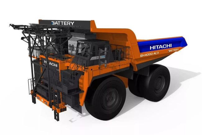 Hitachi está probando su camión volquete eléctrico en una mina de oro