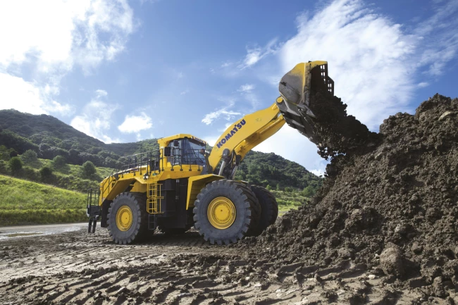 WA700-8: una cargadora de ruedas de Komatsu