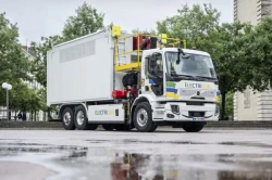 Collecte du verre&nbsp;: des camions 100&nbsp;% électriques pour Mineris