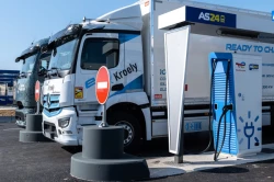 AS&nbsp;24&nbsp;: première station avec recharge électrique pour les poids&nbsp;lourds&nbsp;!