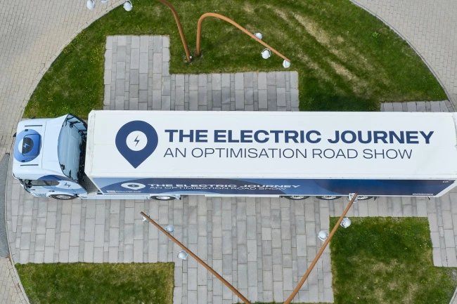 Scania launches an electric truck roadshow across Europe