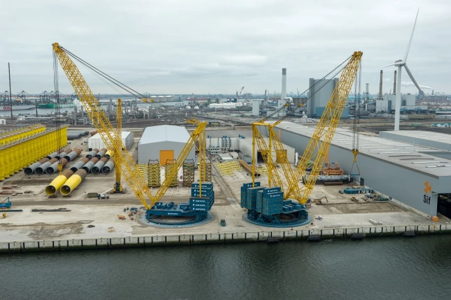 SGC-170: una nueva grúa Sarens entre las más potentes del mundo