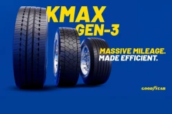 KMAX GEN-3&nbsp;: Goodyear renouvelle sa gamme de pneus poids&nbsp;lourds premium