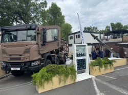 Scania retenu pour produire les châssis 8x8 du THUNDART