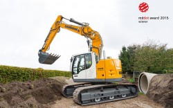 The « Red dot design award » for the Liebherr R 926 excavator