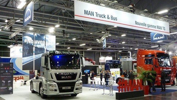 MAN au salon Technotrans avec la nouvelle gamme TG