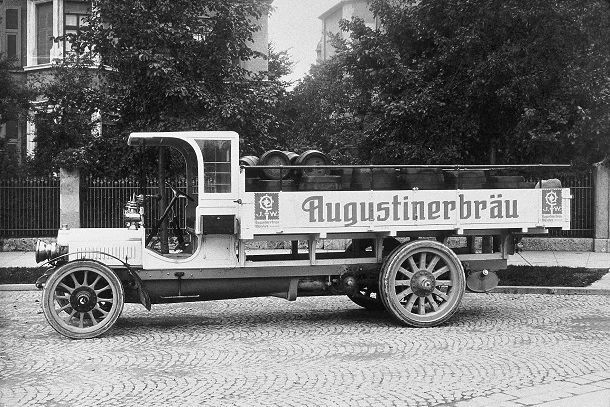 Le premier camion MAN.