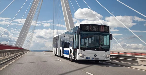 Le nouveau bus Mercedes Citaro NGT.