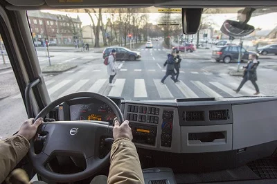 volvo fe interieur de la cabine